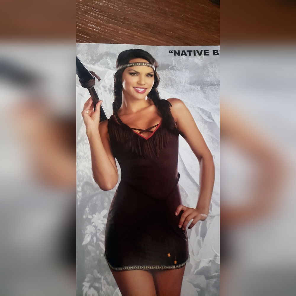 Native Beauty Adult Costume Size Small